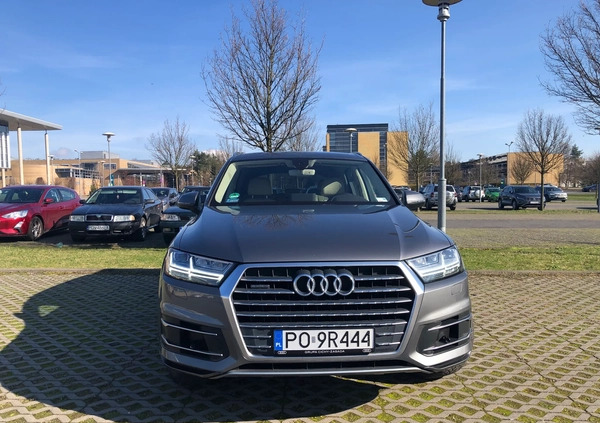 Audi Q7 cena 163900 przebieg: 167500, rok produkcji 2016 z Poznań małe 562